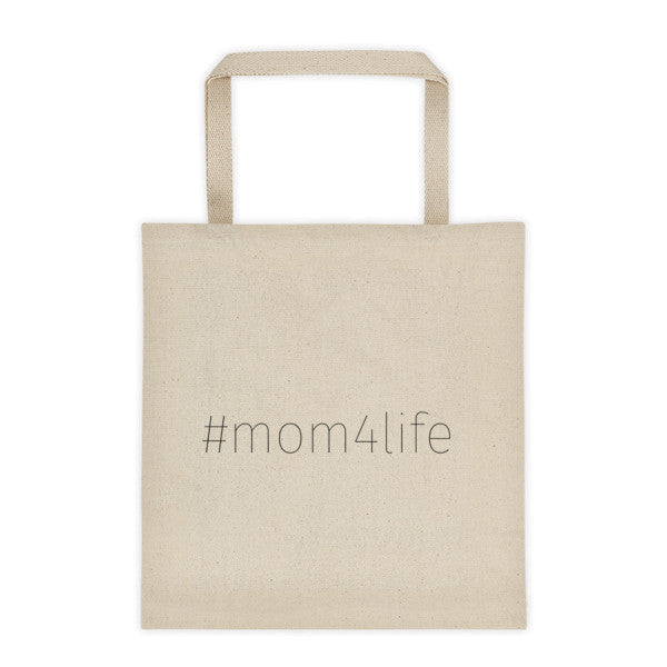 Mom 4 Life - # Tote bag